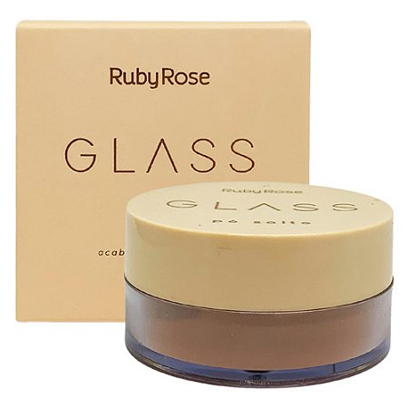 Pó Facial Solto GPT04 Glass Ruby Rose HB-862-4