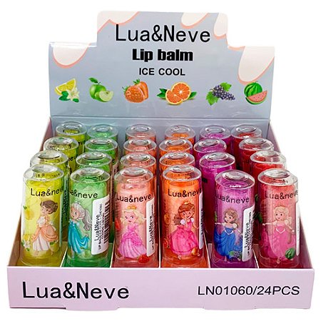 Lip Balm Ice Cool Lua & Neve LN01060 - Box c/ 24 unid