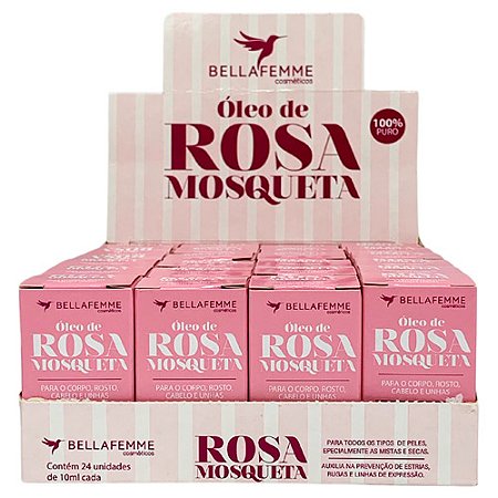 Óleo de Rosa Mosqueta Bella Femme BF10156 - Box c/ 24 unid