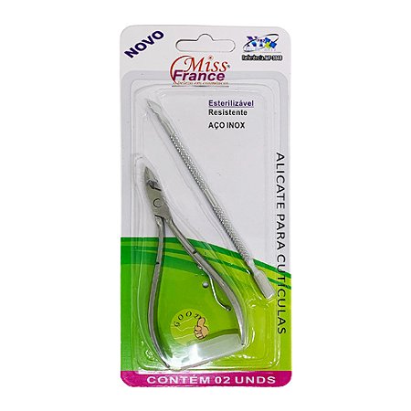 Kit Manicure Inox Miss France MF-3848