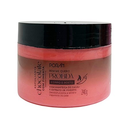 Poran - Esfoliante Corpo e Rosto Chocolate Com Pimenta Porán PR303