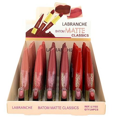 Batom Bastão Matte Classics Labranche L1103 - Box c/ 24 unid