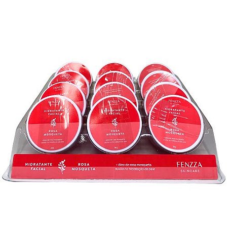Hidratante Facial Rosa Mosqueta Fenzza FZ37082 - Box c/ 12 unid