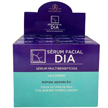 Sérum Facial Dia Phállebeauty PH091 - Box c/ 12 unid