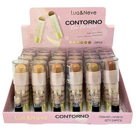 Contorno em Bastão Lua & Neve LN10010 - Box c/ 24 unid