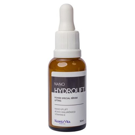 Sérum Facial Nano Hydrolift, Ácido Hialurônico e Vitamina E Kuanta Vita