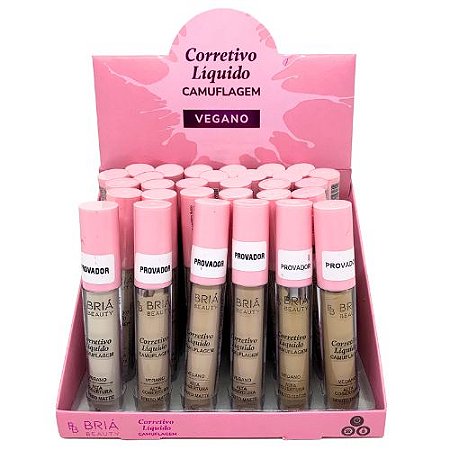 Corretivo Líquido Camuflagem Briá Beauty BB0011 - Box c/ 24 unid
