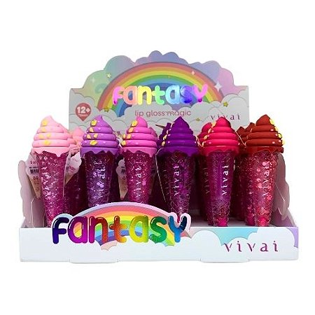 Lip Gloss Magic Fantasy Vivai 3230.1.1 - Box c/ 24 unid