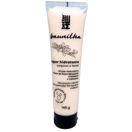 Super Hidratante Corporal e Facial Baunilha Better Me
