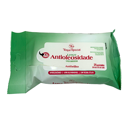 Lenço Umedecido Antioleosidade Antibrilho Toque Special TS5503002