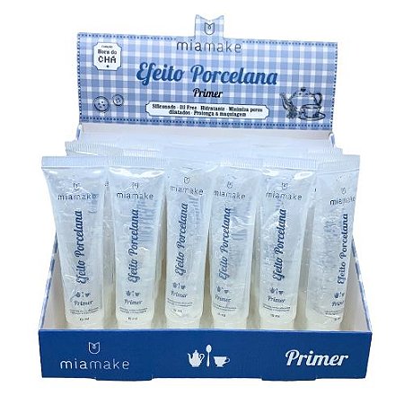 Primer Efeito Porcelana Mia Make 433 - Box c/ 24 unid
