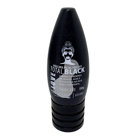 Máscara Facial Peel Off Total Black Skin Care Max Love