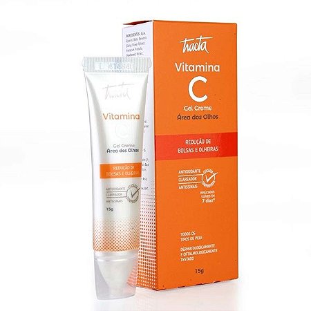 Gel Creme Área dos Olhos Vitamina C Tracta