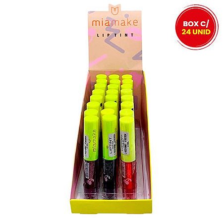 Lip Tint Batom Tinta Mia Make D170 - Box c/ 24 unid