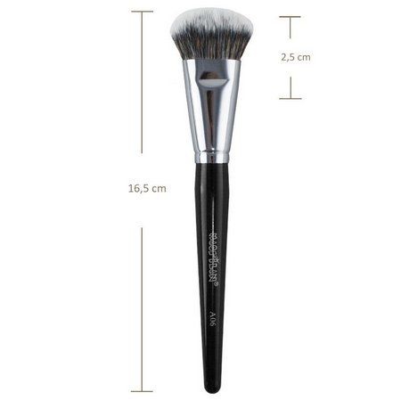 Pincel para Contorno de Precisão Profissional Macrilan A06 Linha Max ...
