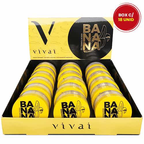 Pó de Banana Translúcido Vivai 1001 - Box c/ 18 unid