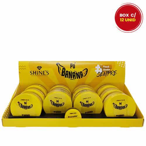 Pó Facial Banana Shine's SH0560E - Box c/ 12 unid