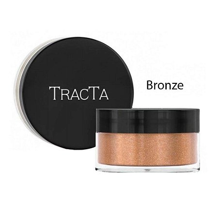 Sombra Glitter em Pó Cor Bronze Tracta