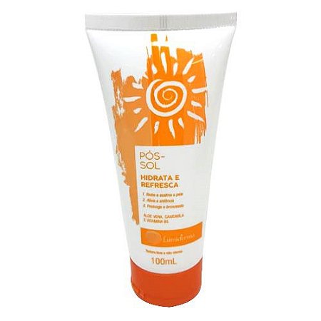 Creme Pós-Sol Hidrata e Refresca Lumiderma PSL01