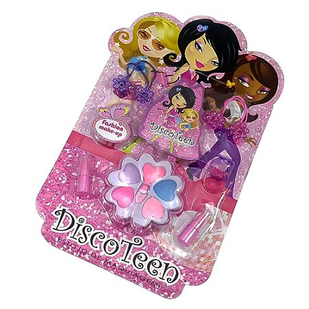 Estojo de Maquiagem e Acessórios Infantil Disco Teen HB 86507