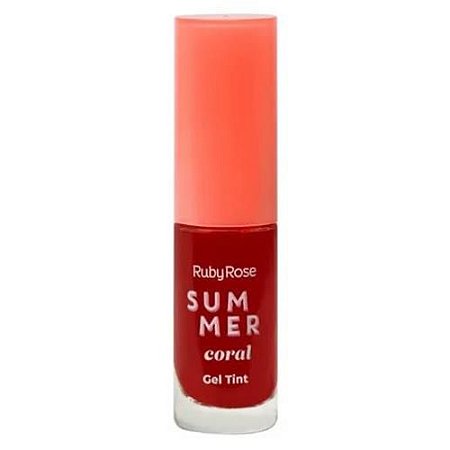 Gel Tint Summer Coral Ruby Rose HB-555