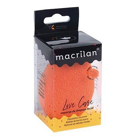 Esponja para Limpeza Facial Love Care Macrilan EP13