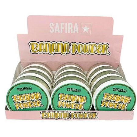 Pó de Banana Powder Safira - Box c/ 12 unid
