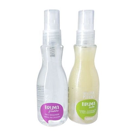 Bruma Fixadora E Bruma Brilho Super Poderes Kit C 02 Unid Virtual Make Seu Atacado De Maquiagens
