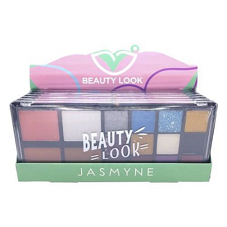 Paleta de Sombras Beauty Look Jasmyne JS07012 - Box c/ 06 unid