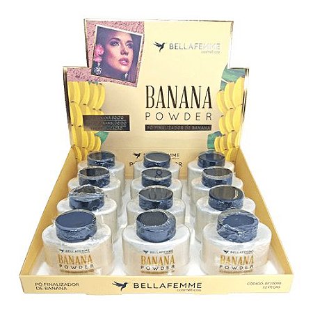 Pó Finalizador de Banana Power Bella Femme BF10090 – Box c/ 12 unid