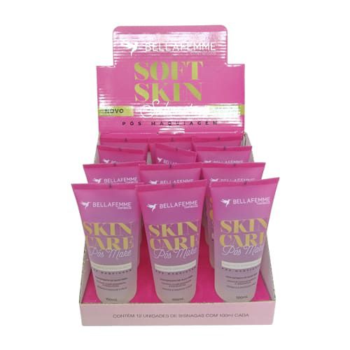 Sabonete Pós Maquiagem Soft Skin Bella Femme SS80012 – Box c/ 12 unid