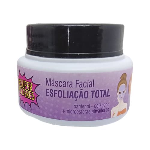 Máscara Facial Esfoliação Total Super Poderes ESTSP01