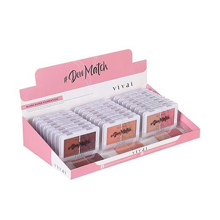 Blush Duo #DeuMatch Cor A Vivai 1019.4.1 – Box c/ 24 unid