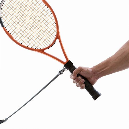 Elástico de Treinamento de Batida Forehand e Backhand Tênis