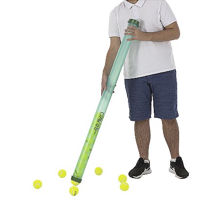 Coletor Apanhador 19 bolas para Tênis, Beach Tennis e Pádel