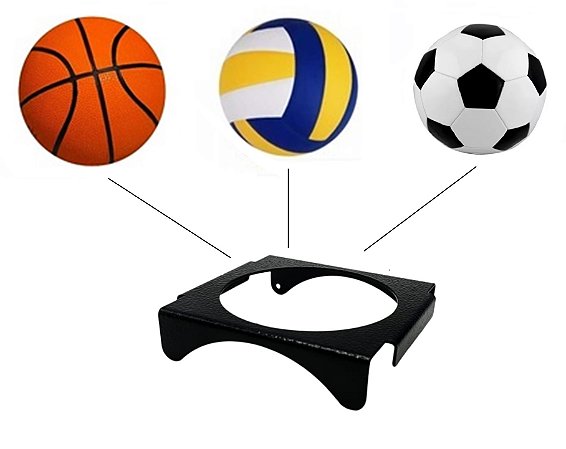 Suporte de mesa para Bola de Basquete, Vôlei e Futebol