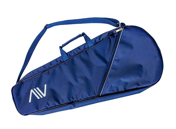 Raqueteira Capa para 2 Raquetes de Tênis de Quadra AZUL