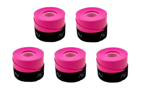 Overgrip Premium Bravo para Tenis de Quadra, Beach Tennis e Pádel - 5 Unidades