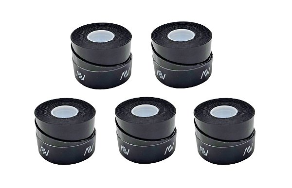 Overgrip Premium Bravo para Tenis de Quadra, Beach Tennis e Pádel - 5 Unidades