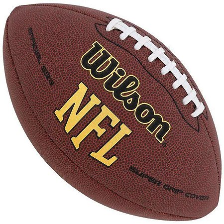 Bola de Futebol Americano Wilson NFL Stride Marrom 