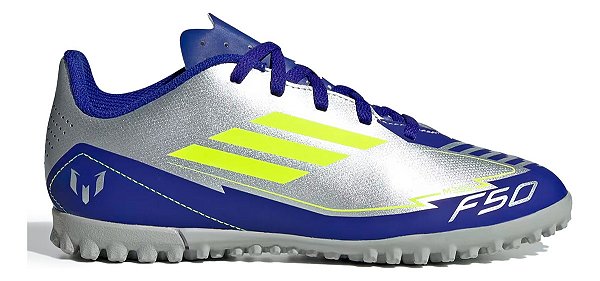 Chuteira Society adidas Infantil Meninos F50 Club Messi