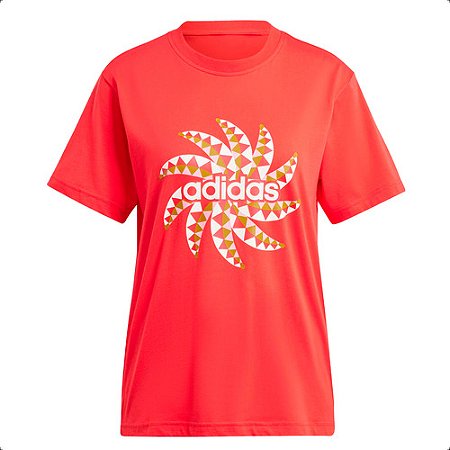Camiseta Feminina Estampada adidas X Farm Rio
