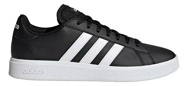 Tênis Grand Court Base Unissex Preto Adidas