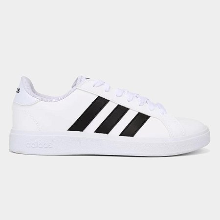 Tênis Grand Court Base Unissex Branco Adidas