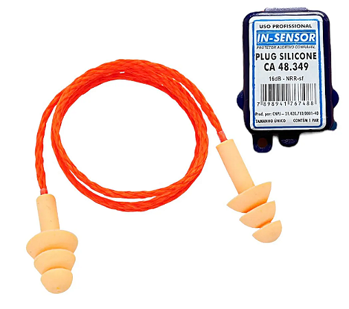 PROTETOR PLUG SILICONE 16DB CA48349