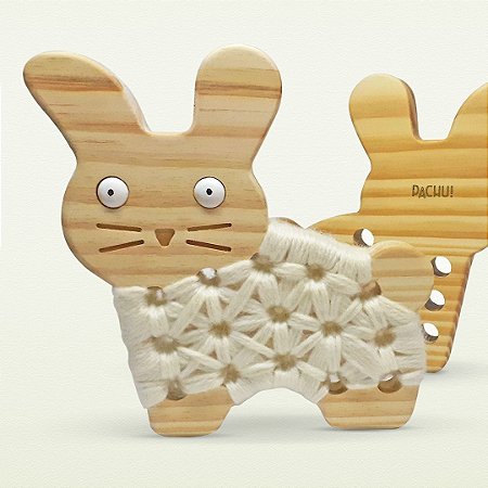 Alinhavo Coelhinho Flufi