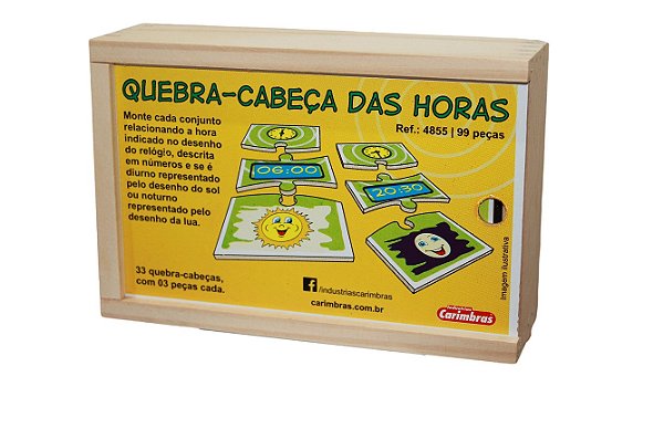 Jogo Quebra-cabeça Silábico - Kits Educativos