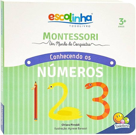 Livro Montessori - Conhecendo os Números