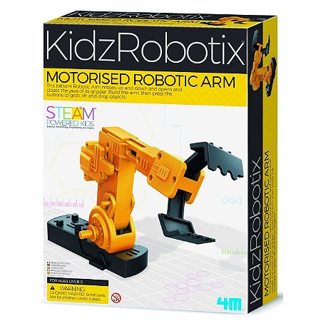 Brinquedo Braço Robótico (8 anos +)