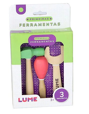 Primeiras ferramentas (3 anos+)